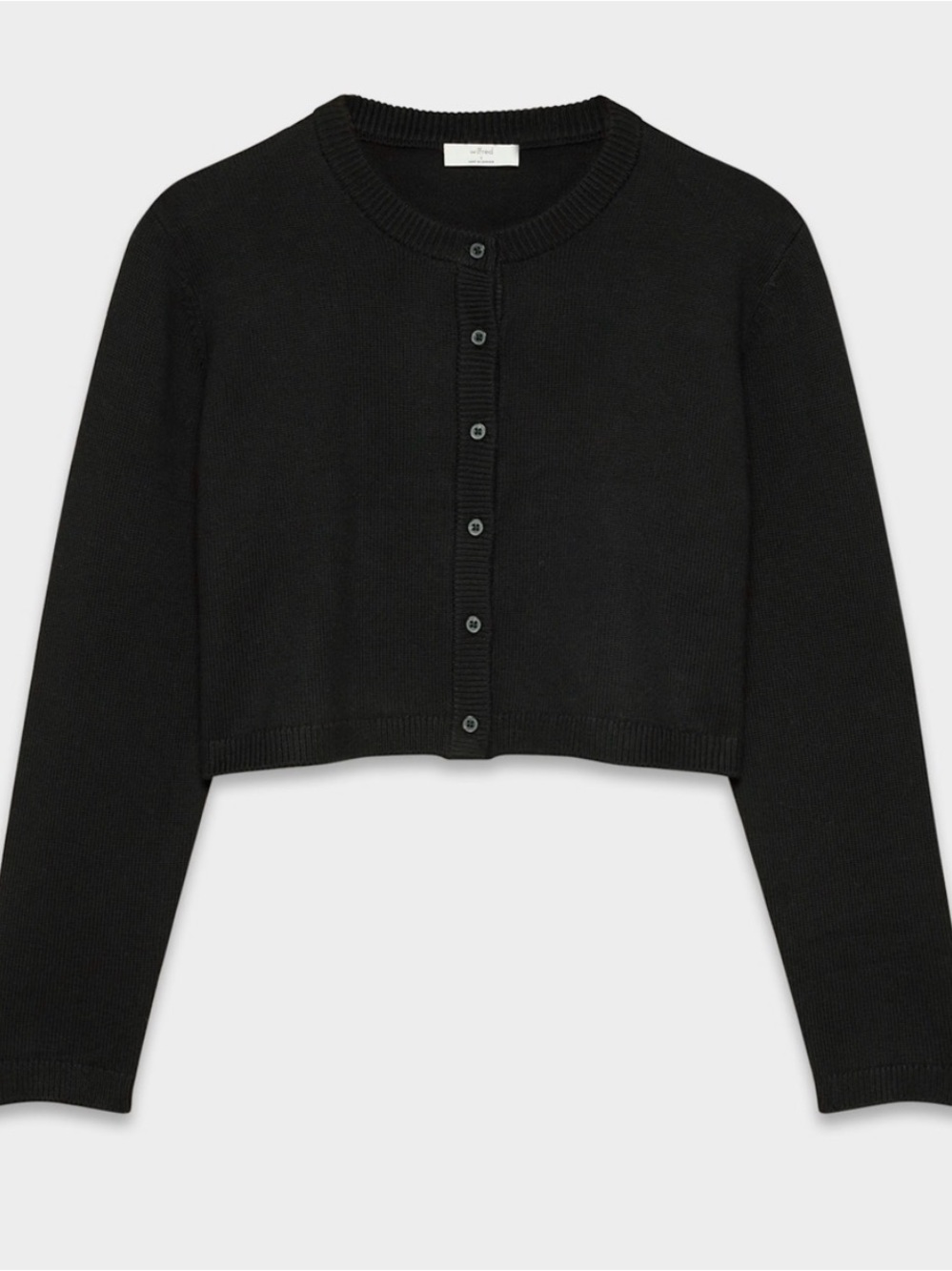 NWT Wilfred Cotton Charm™ Sicily Cardigan | Black | Size S |